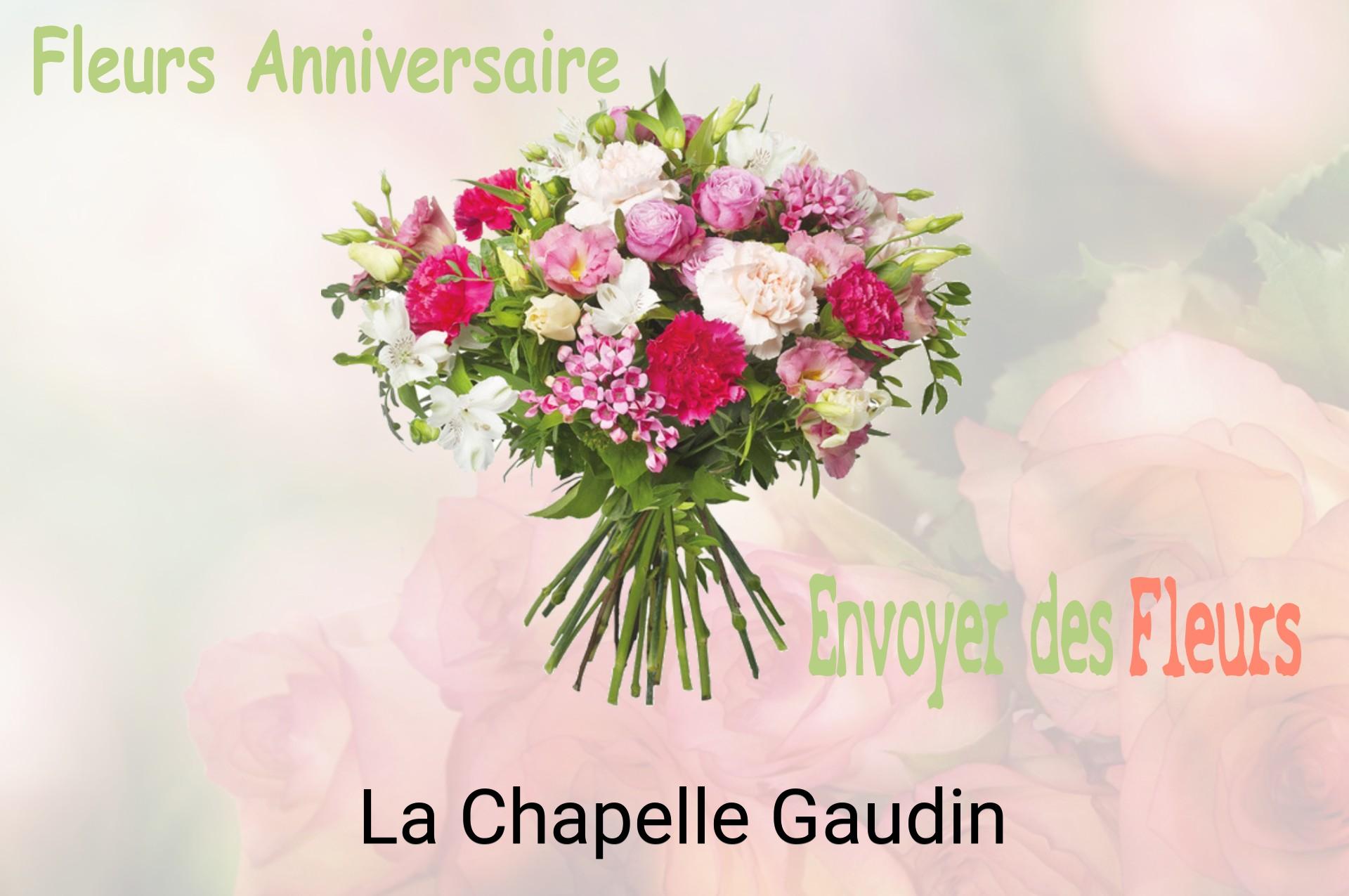Bouquet de fleurs d’anniversaire livré à La Chapelle-Gaudin