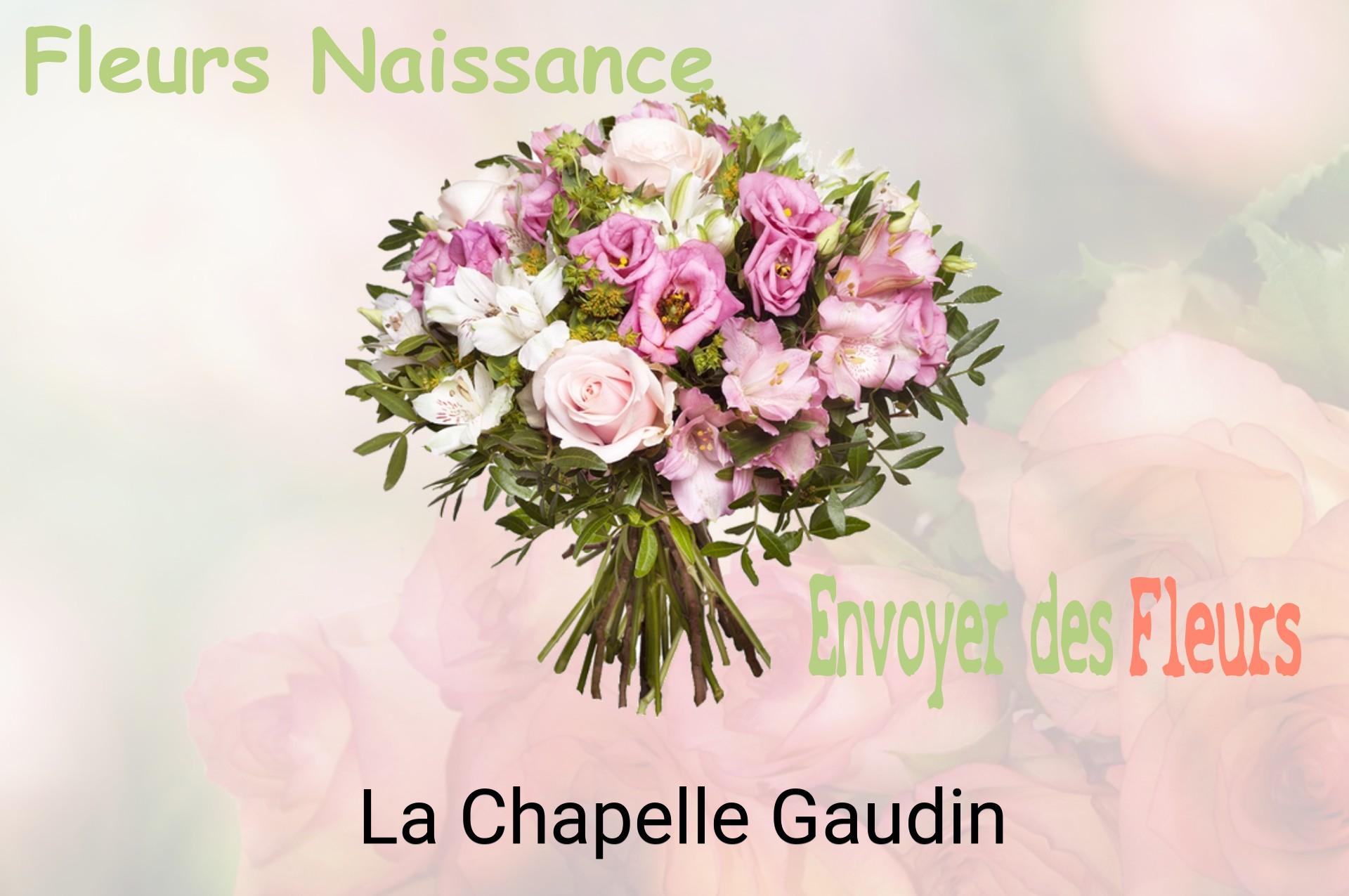 Bouquet de fleurs de naissance livré à La Chapelle-Gaudin